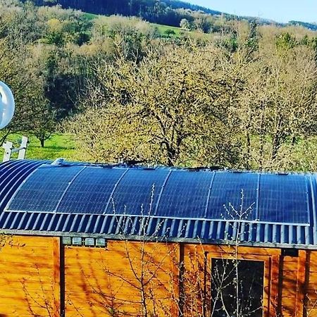 Apartamento Autarkes Tiny House Mit Rheinblick Rumikon Exterior foto